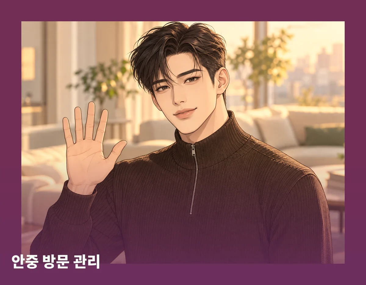 안중 방문 관리