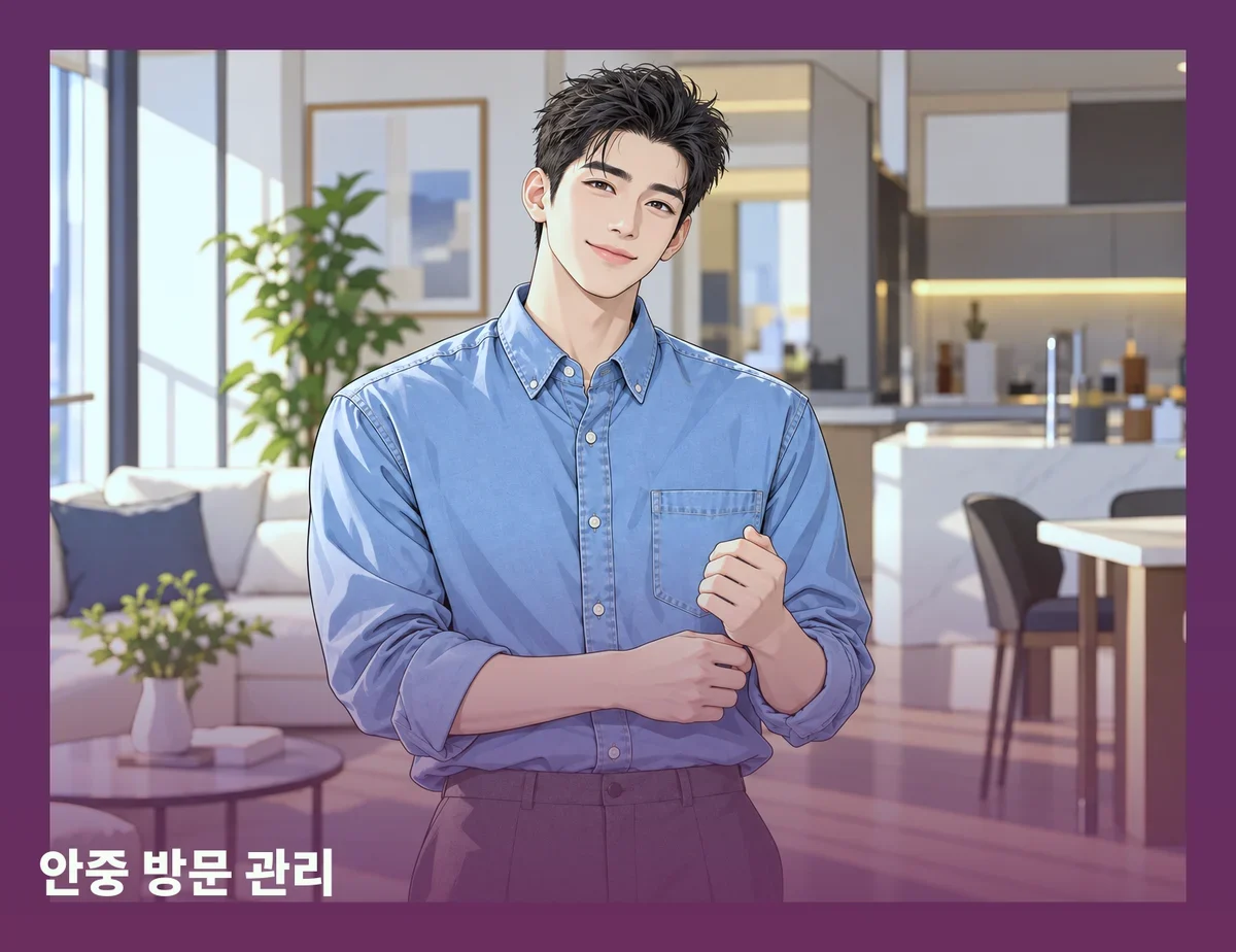안중 방문 관리