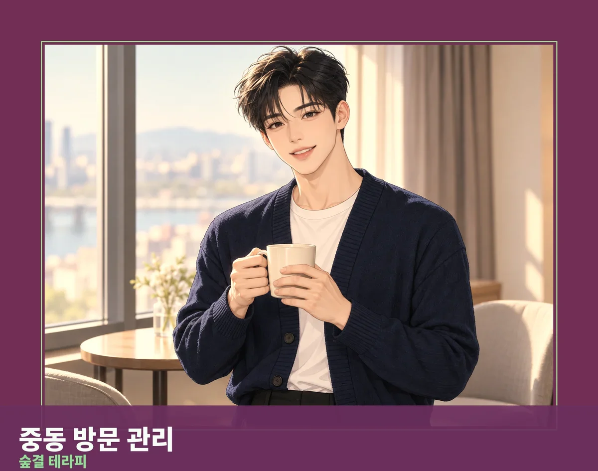 중동 방문 관리